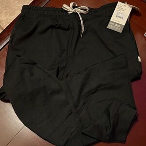 Vuori Black Heather Performance Jogger Pants NWT